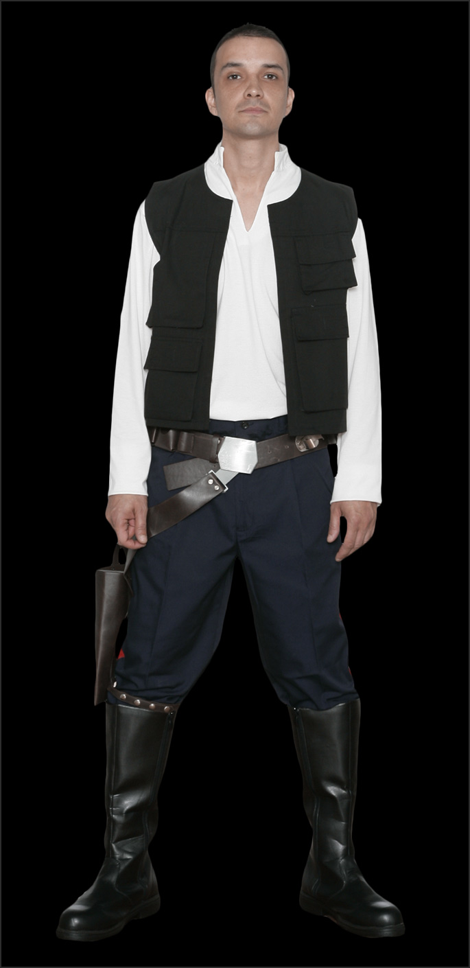 Star Wars Han Solo Replika Kostüme erhältlich bei www.Jedi-Robe.de - Der Star Wars Laden